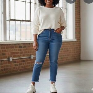 Time and Tru Blue Ankle Jeans